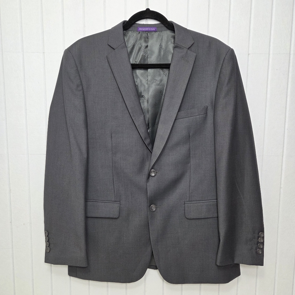 VINCI‎ Designed in Italy Men's Gray Blazer size 40S